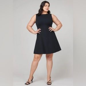 💘 SPANX 20381 Black The Perfect Fit & Flare Dress